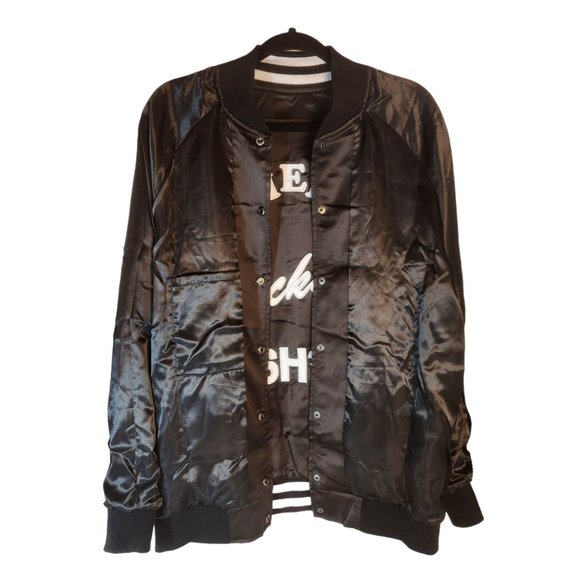 Kevin Hart Reality Check Tour VIP Satin Varsity Jacket UNISEX Size Large - Picture 9 of 10